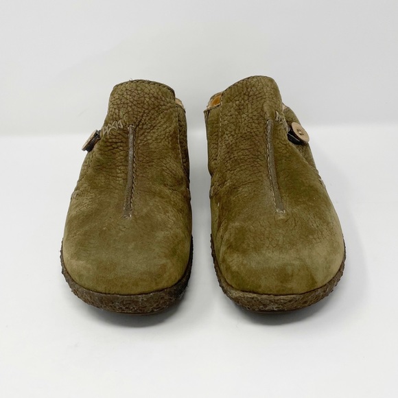 Timberland Comforia Slip On Mules Clogs Walking Hiking Shoes Buttons Size 10 - Picture 2 of 8